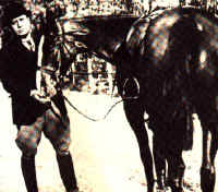 Mussolini a cavallo